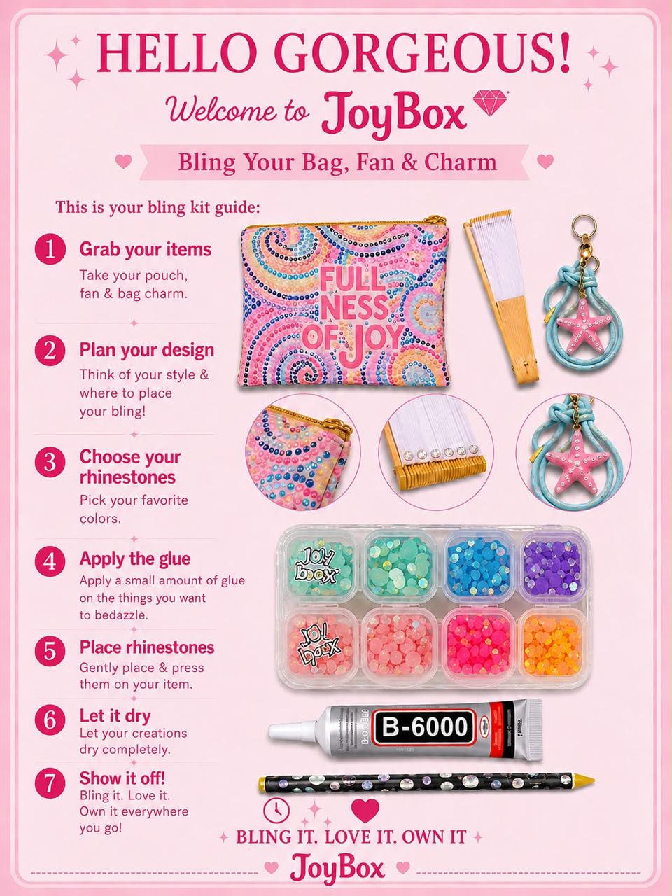 Fullness of Joy Bag – Bling On The Go - Image 3